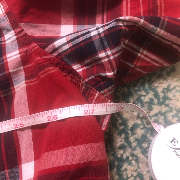 Field + Stream 3XL Red Plaid Button Up Shirt *FLAW - Picture 5 of 6